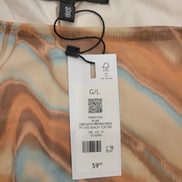 Dynamite Mesh Mini Dress - Picture 5 of 5